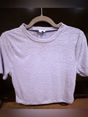 Peyton Valley Terry Cloth Shirt & Skirt Set